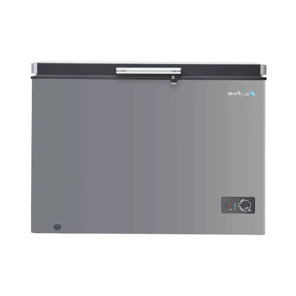 White Whale Chest Freezer 300 Liter Defrost Grey WCF-345  XAG. White Whale Chest Freezer 300 Liter Defrost Grey WCF-345  XAG.